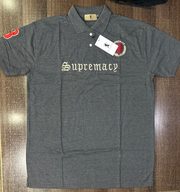 PQE Big Size Polo Grey