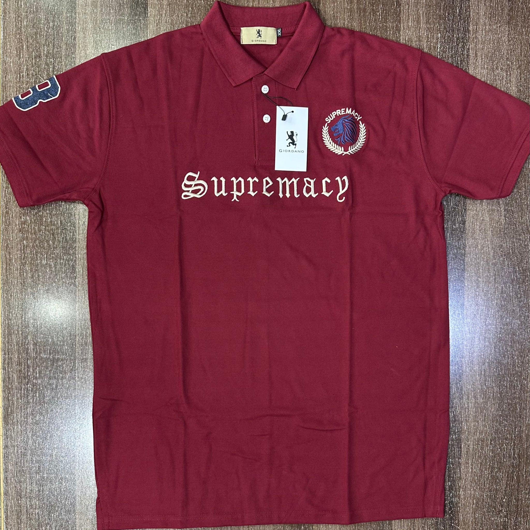 PQE Big Size Polo Maroon