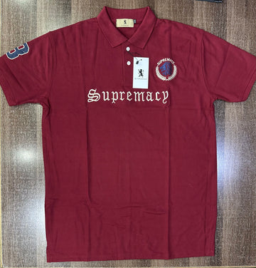 PQE Big Size Polo Maroon