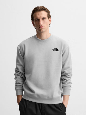 N-FACE Cotton Fleece SweatShirt HGrey