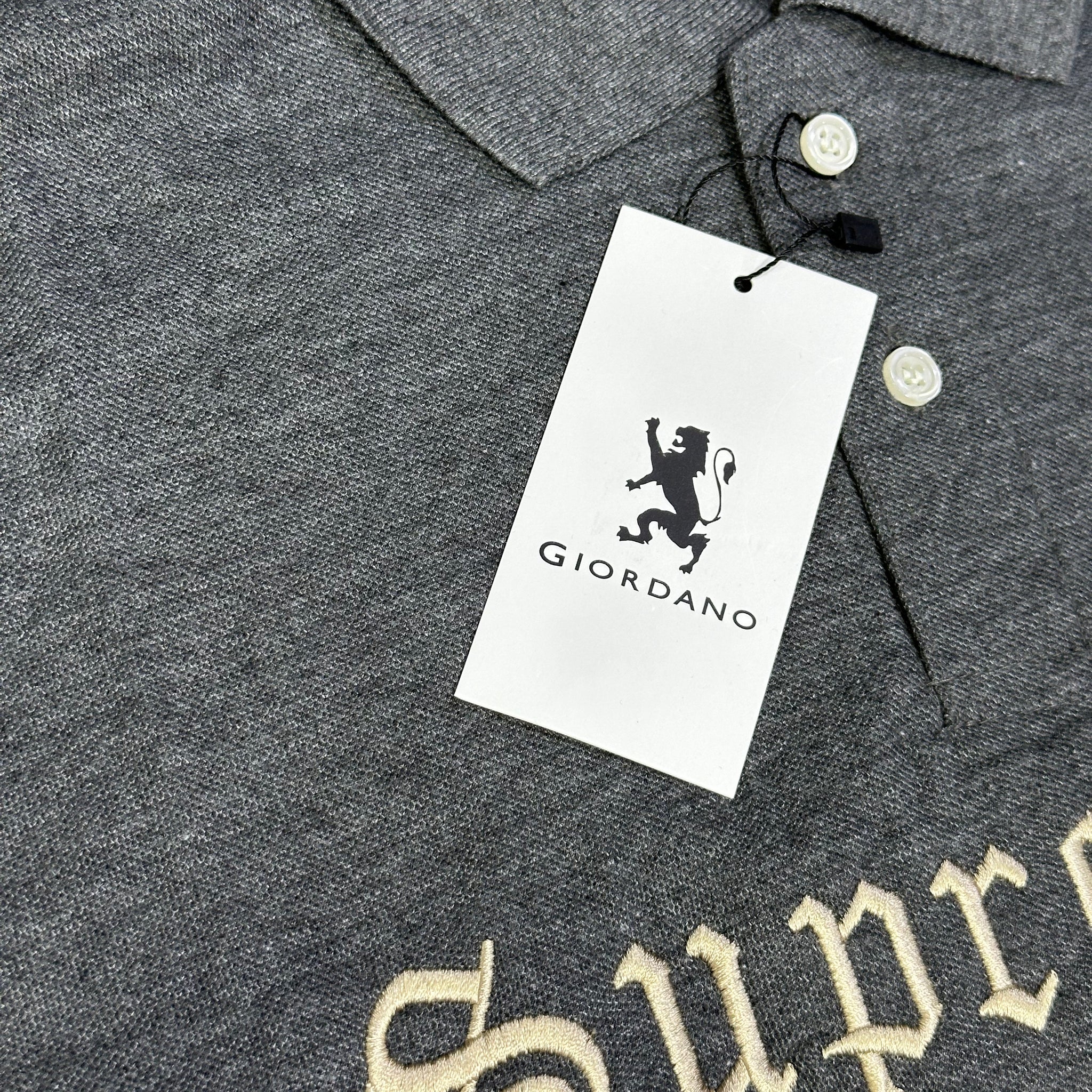 PQE Big Size Polo Grey