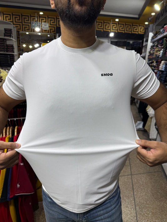 Tee SMOG DriFit- White