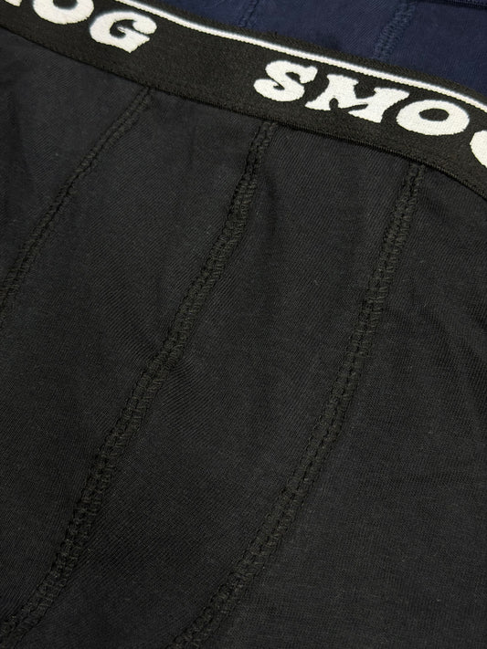 S-M-O-G Premium Nylon Belt  Boxer (Pack Of 3)