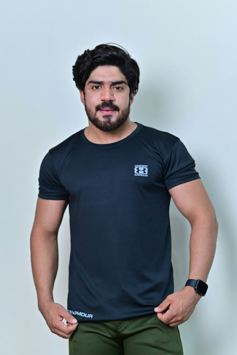 MNS Premium Dry Fit Shirt UA-003 - Black