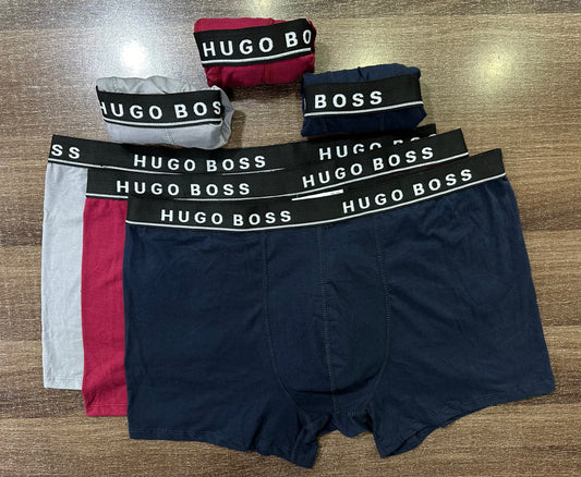 B-O-S-S Boxer (Pack Of 3) 5XL Size (52 to 54 Waist)