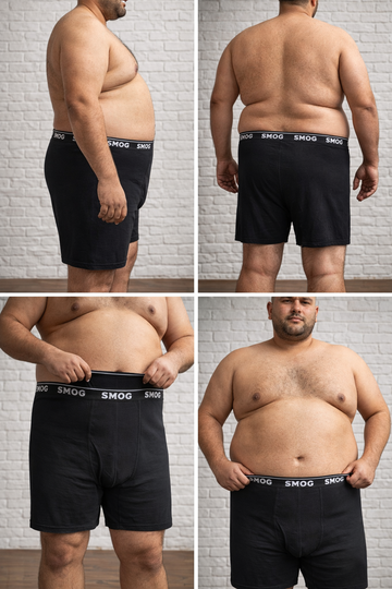 S-M-O-G Boxer (Pack Of 3) 2XL 3XL 4XL