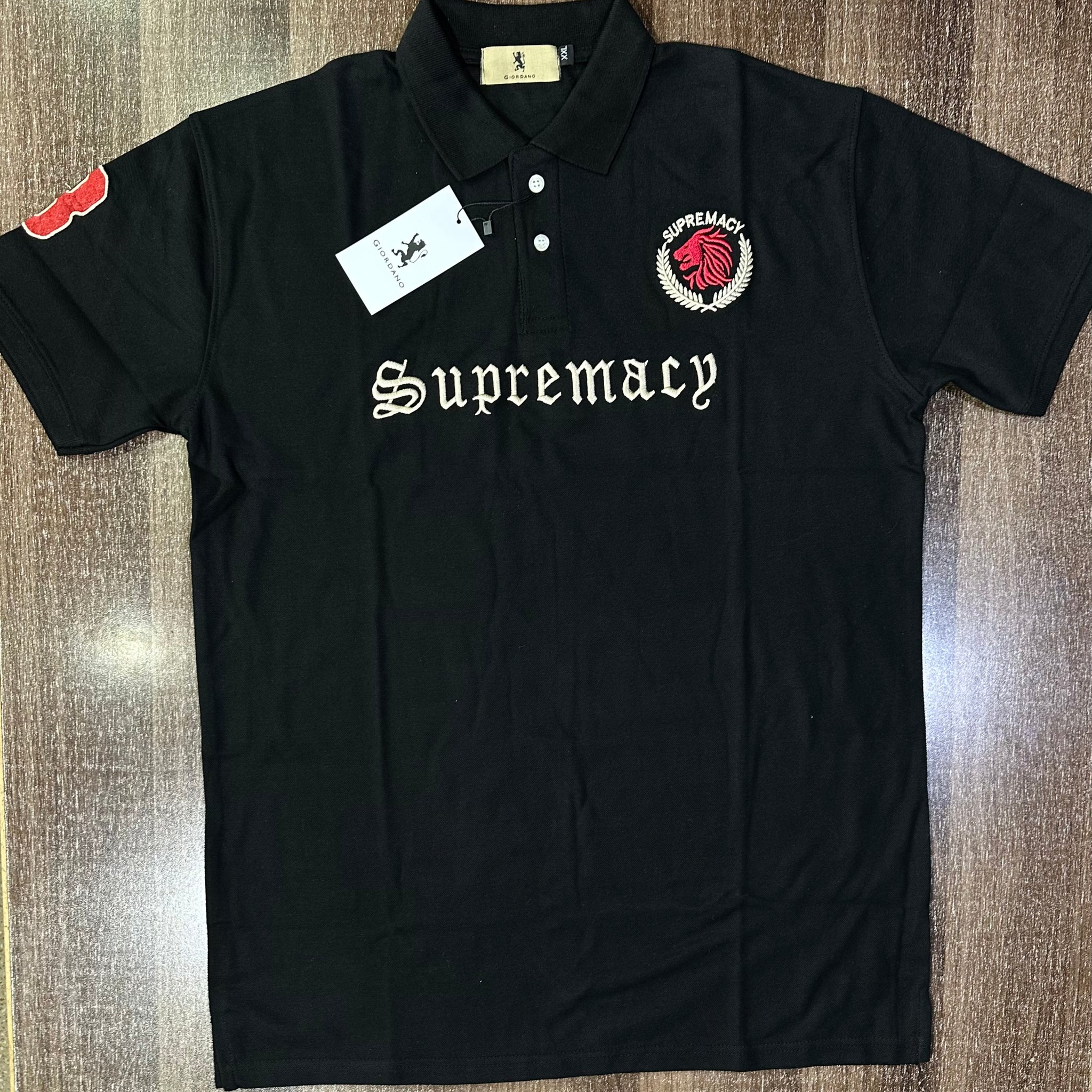 PQE Big Size Polo Black