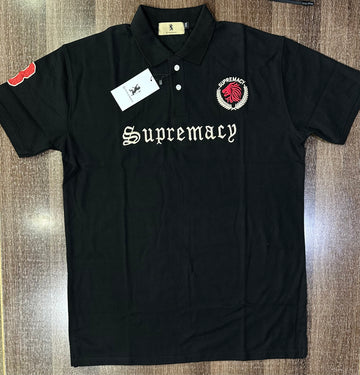 PQE Big Size Polo Black