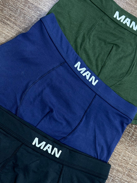 M-A-N Premium Boxer (Pack Of 3)