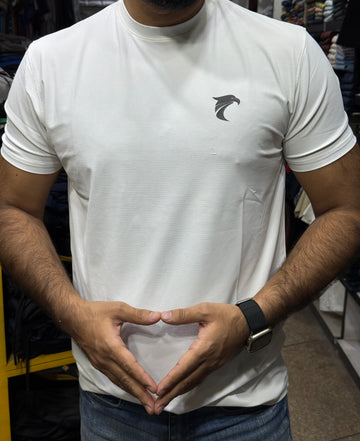 Tee SMOG Logo White