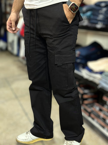 Cargo Trouser Baggy Black