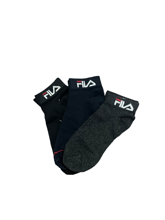 F-i-l-a Ankle Socks (Pack Of 3)