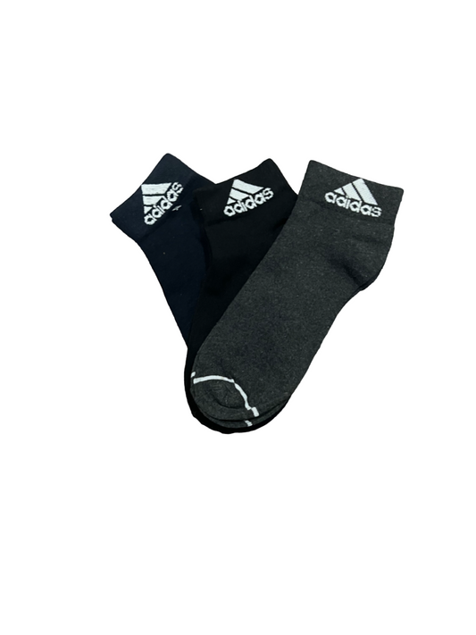 A-d-d-i-d-a-s  Ankle Socks (Pack Of 3)