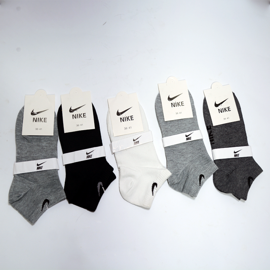 TMS Branded Ankle Socks (Pack Of 5) (7328248758498)